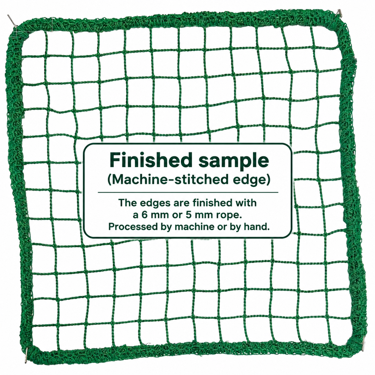 60-Ply Ball-Stop Net – 37.5 mm Mesh | Black