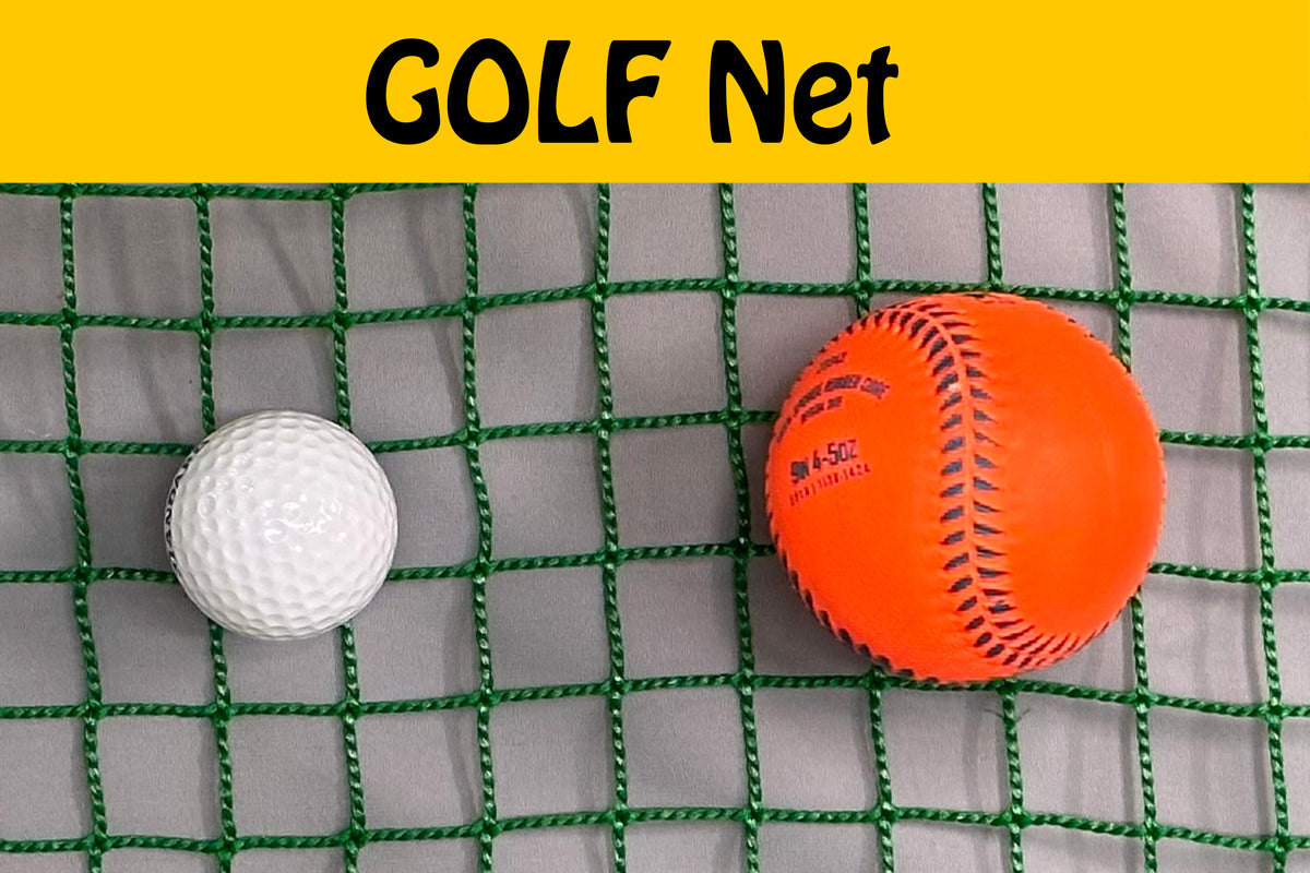 Nylon Golf Net – 25 mm Mesh | Green