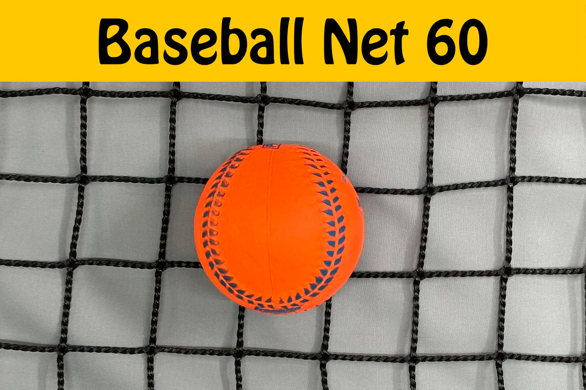 60-Ply Ball-Stop Net – 37.5 mm Mesh | Black